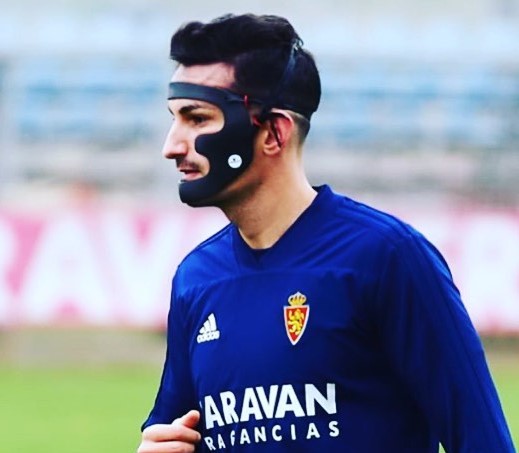 Alejandro Muñoz: “La máscara maxilofacial me dio mucha seguridad en el campo”